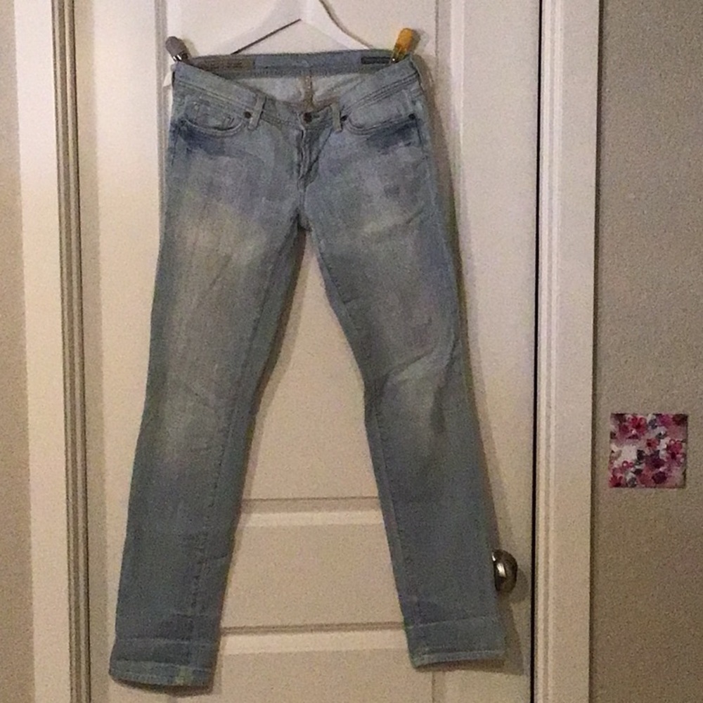 Citizens of humanity low waist straight leg jeans